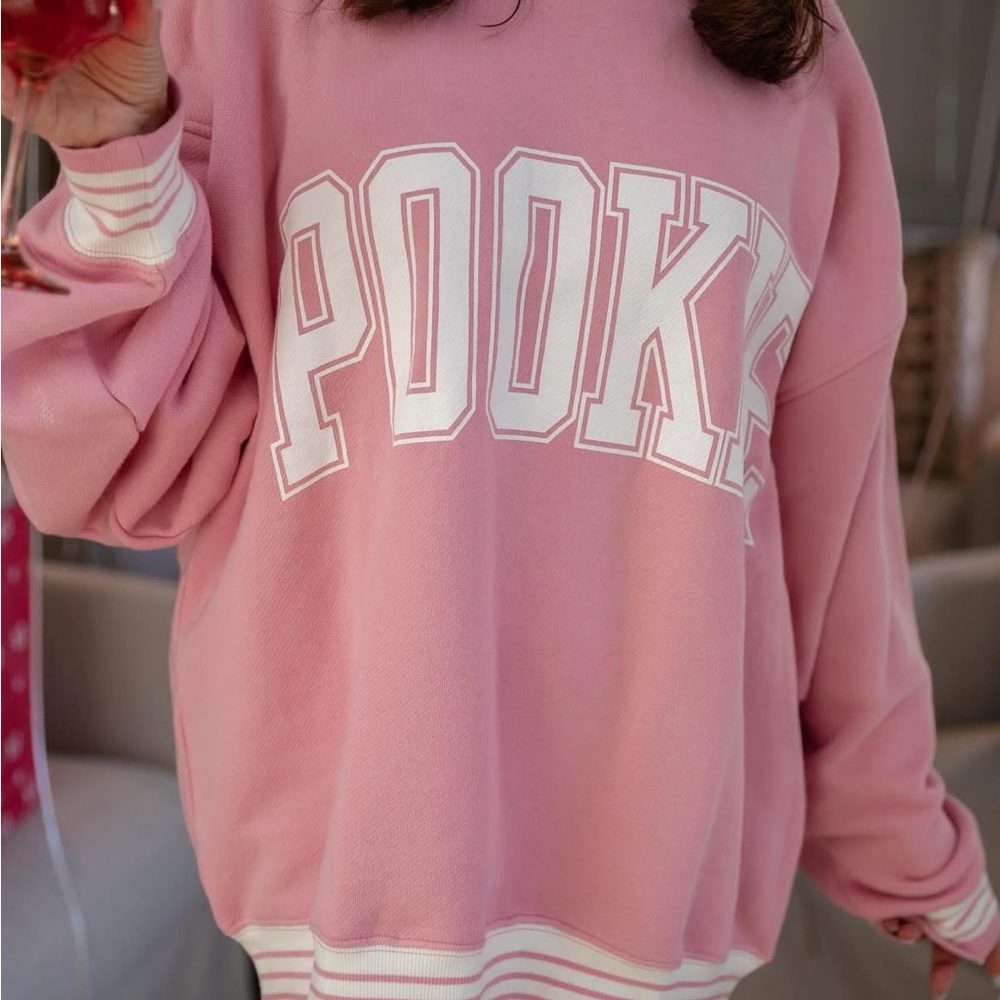Pink POOKIE Quintessential Love Crewneck / Medium / Barely worn